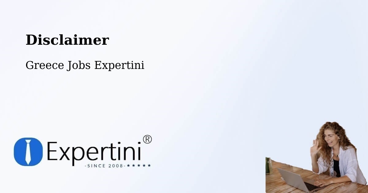 Disclaimer – Empório - Greece Jobs Expertini